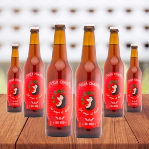 Sole Rosso Birra artigianale - Box da 6 bottiglie - Villa Chazil