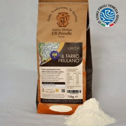 Spelled Friulano 2 pieces of 750g - Stone-ground wholemeal spelled flour