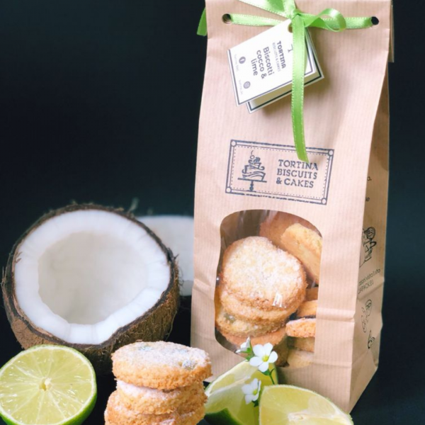 Frollini Cocco & Lime - Tortina Biscuits & Cakes