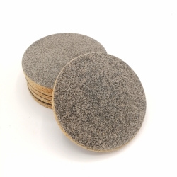 Cork and gray marble coasters - Fabris Solutions