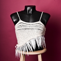 Top with Fringe - Wool Style