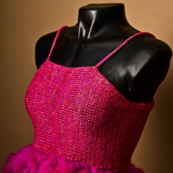 Top „Pink Lady“ – Woll-Style