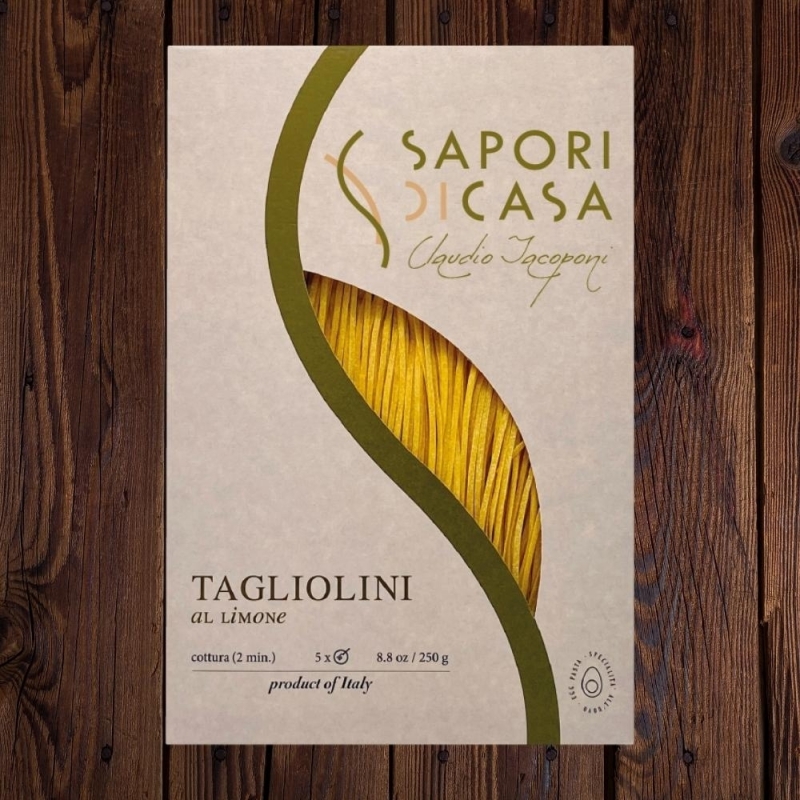 Tagliolini with Lemon - Sapori di Casa by Claudio Jacopone