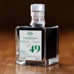 Rosolio n°49 of Blackberries, Lemon and Mint - Invaded by Taste