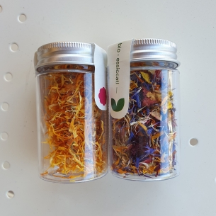  Fiori edibili essicati in petali - Calendula+Mix - Fiori  di Mari