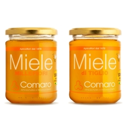 Wildflower Honey and Linden Honey - Apicoltura Comaro