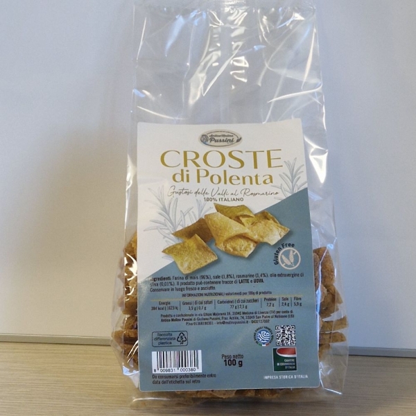 Croste di Polenta al Rosmarino - Molino Pussini-Bottega del Friuli