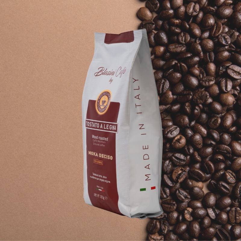 Caffè macinato per moka - Deciso - Blasini- Centro Dolce Friuli