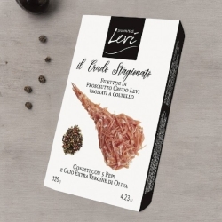 Raw Ham Fillets Levi - 5 Pepper Flavor - Bottega del Prosciutto