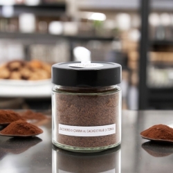 Raw cane sugar with cocoa and tonka beans - Adelia Di Fant