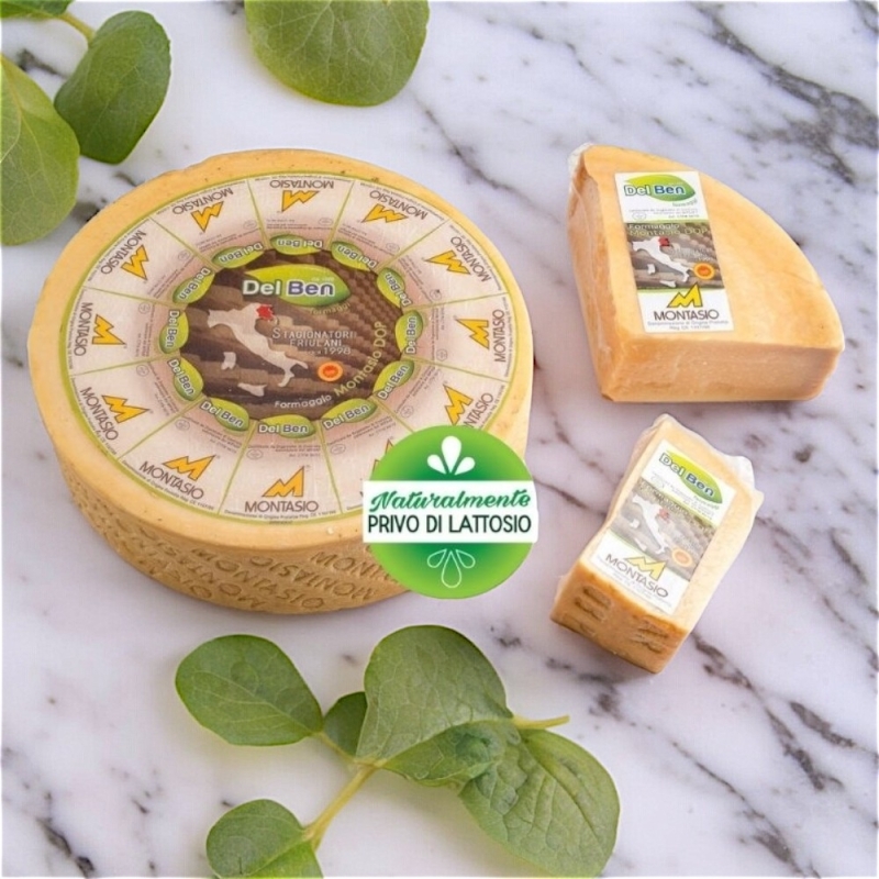 Mature Montasio Dop cheese PN208 - Del Ben