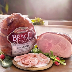 Prosciutto cotto Alta Qualità arrosto - "Nonno Angelo alla Brace" - Dentesano