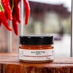 Spicy organic chilli pepper cream - 2 jars - Faleschini