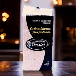 Farina di mais bianca - 2 kg - Mulino Pussini