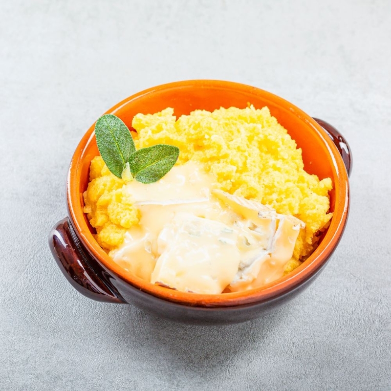 Maismehl für Polenta mit Käse - Tissi