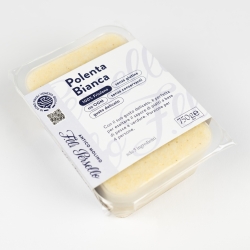 Polenta bianca pronta - "La Bianca" 2pz da 750g - Molino Persello