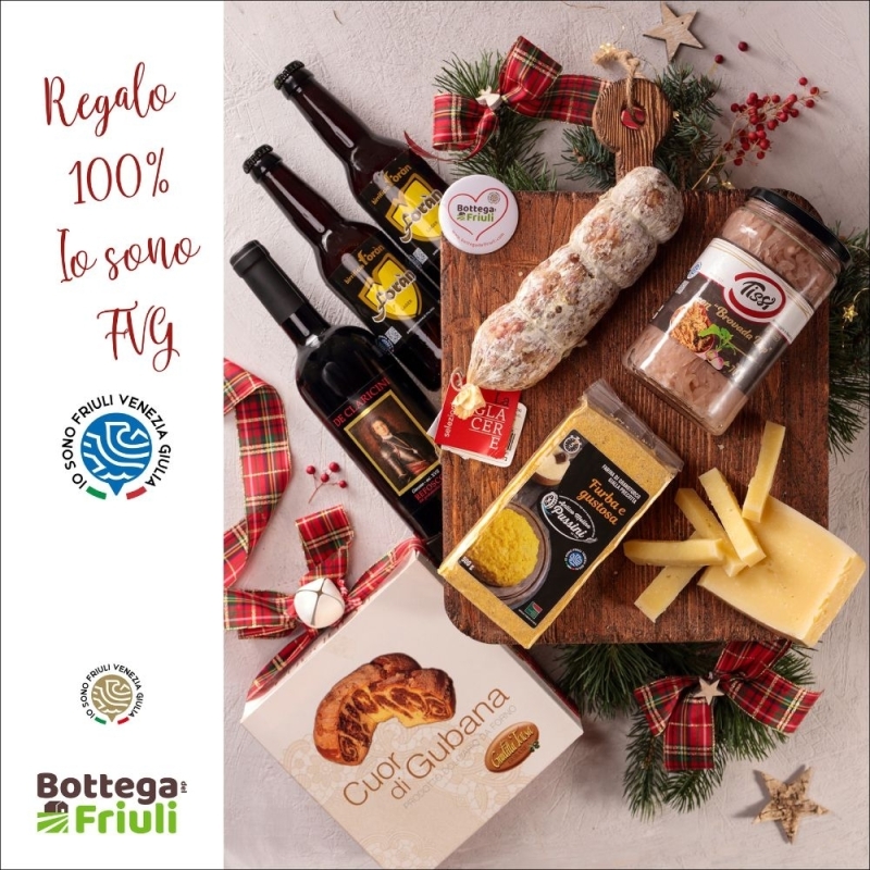 N° 12 - Regalo 100% IOSONOFVG - Box di Natale - Bottega Box - Bottega del Friuli