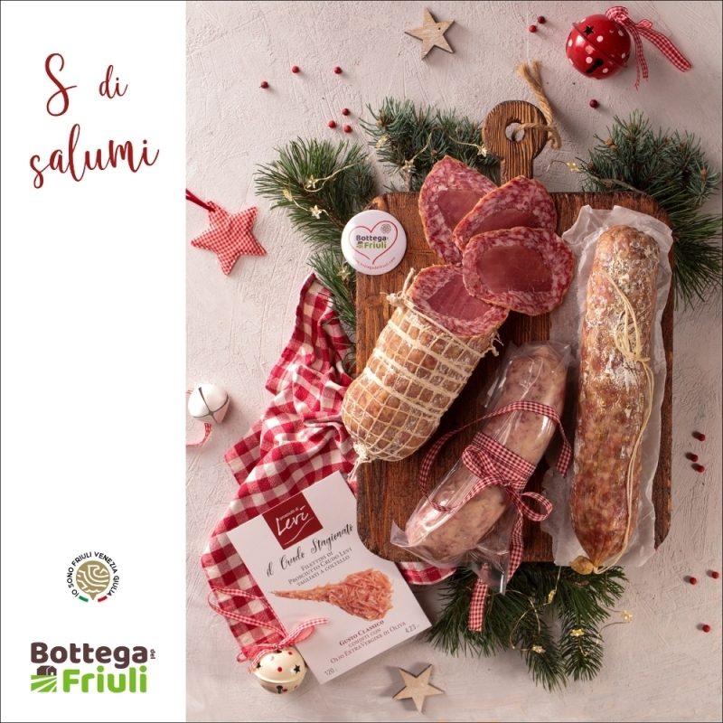 N° 10 - S di Salumi - Box di Natale - Bottega Box - Bottega del Friuli