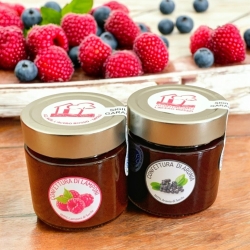 Raspberry Jam and Aronia Jam - L'Acero Rosso