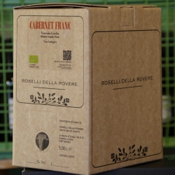 Vino Cabernet Franc Venezia Giulia IGT  - Bag in box da 5 lt- Roselli Della Rovere