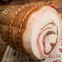 Rolled bacon lard - Pividori Farm