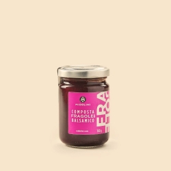 Strawberry and Balsamic Compote 160gr - Acetaia Midolini