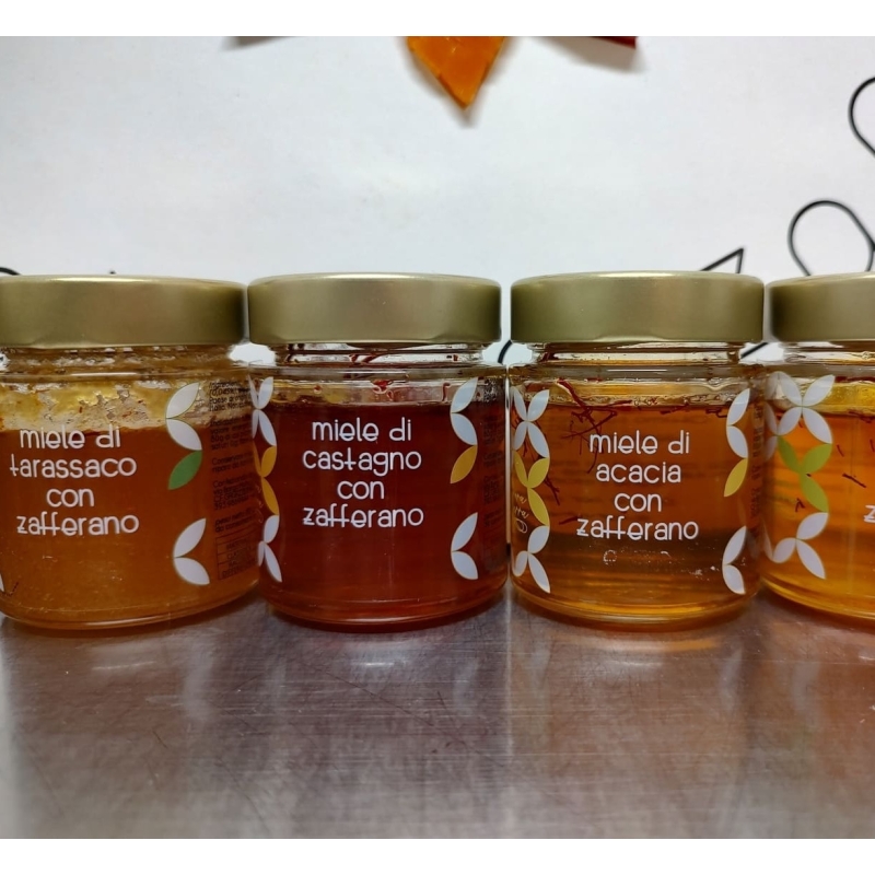 Miele di Tarassaco e Zafferano - Aurora Azzurra