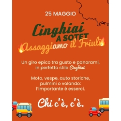 Cinghiai A SOTET - Assaggiamo il Friuli - 25 Maggio 2025