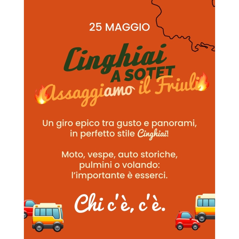 Cinghiai A SOTET - Assaggiamo il Friuli - 25 Maggio 2025