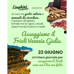 Cinghiai A SOTET - Assaggiamo il Friuli - 22 Giugno 2025