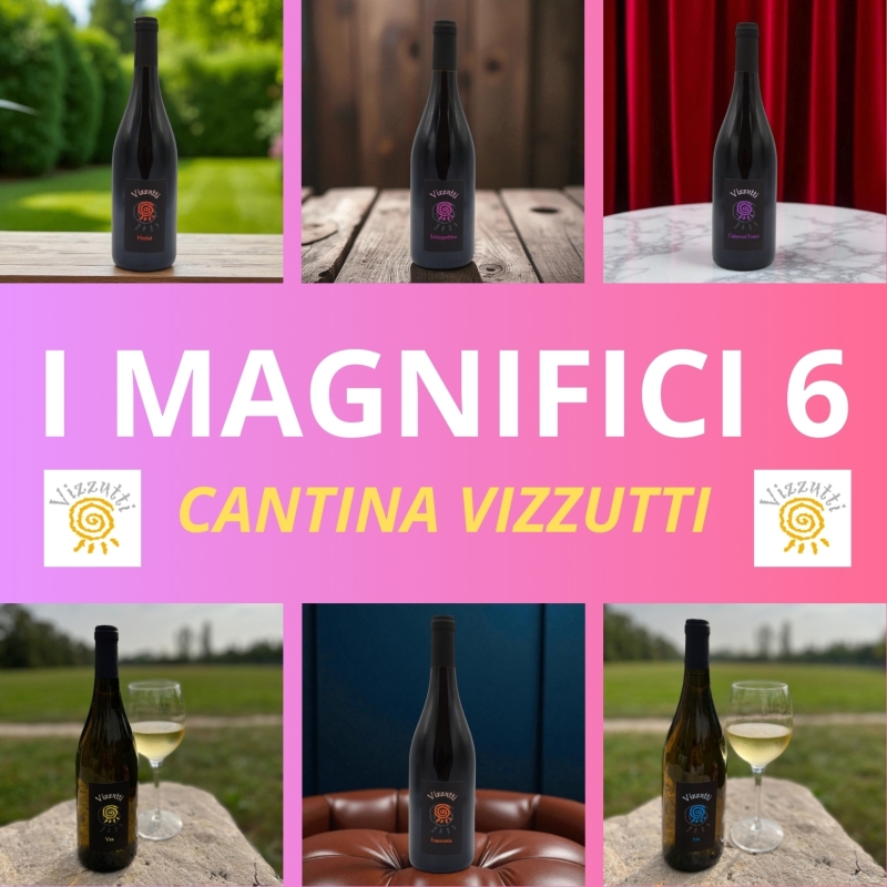 I Magnifici 6 Vini di Agosto - Cantina Vizzutti