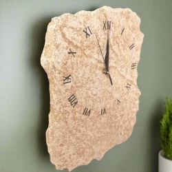 Orologio da parete Pietra Crema - Fabris Solutions
