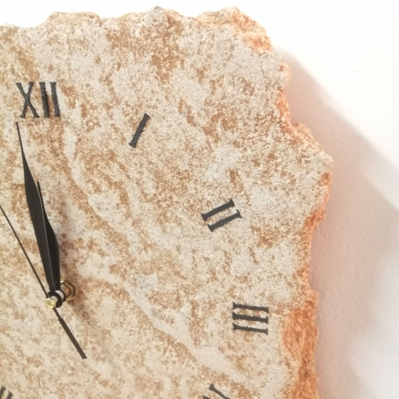 Orologio da parete Pietra Crema - Fabris Solutions - Complementi d'Arredo - Bottega del Friuli