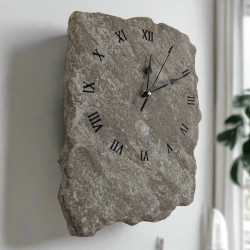Orologio da parete Pietra Grigio Sfumato - Fabris Solutions
