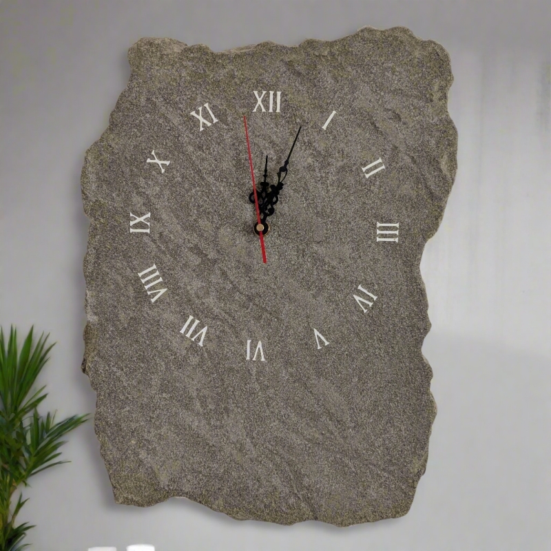 Orologio da parete Pietra Grigia - Fabris solutions - Complementi d'Arredo - Bottega del Friuli
