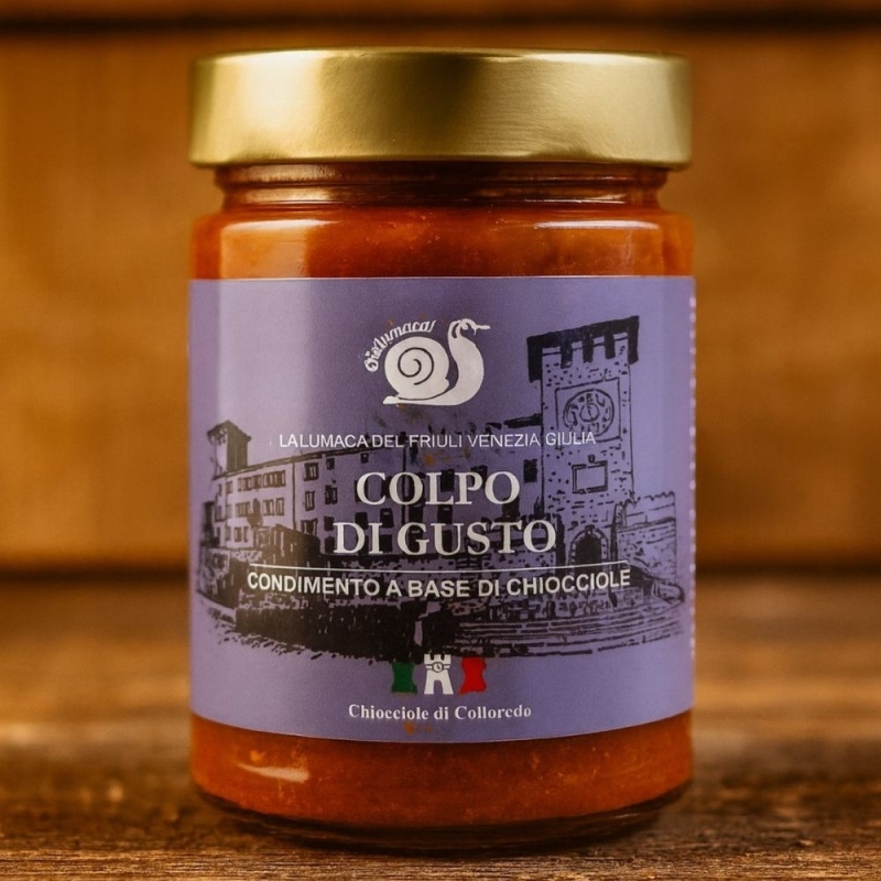 Colpo di Gusto - condimento a base di chiocciole - Che lumaca! - Piatti Pronti - Bottega del Friuli
