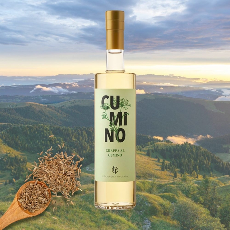 Grappa al cumino - Liquoreria friulana