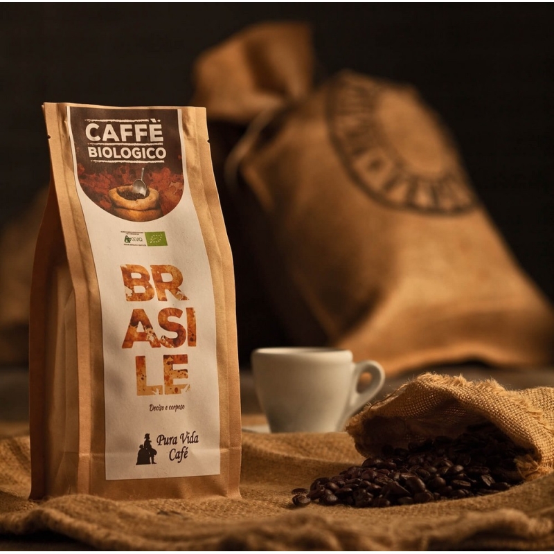 Miscela di caffè biologico - Brasile - Pura Vida Caffè
