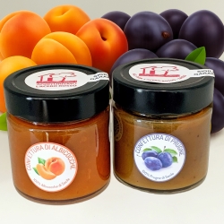 Confettura di Albicocche e Confettura di Prugne - L'Acero Rosso