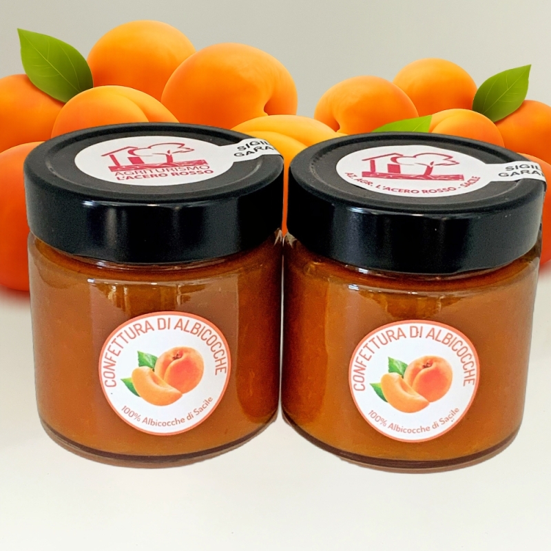 2 Confetture di Albicocche - L'Acero Rosso