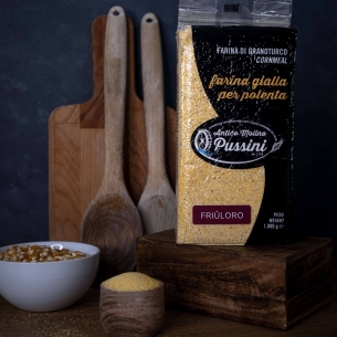 Farina di mais bianca - 2 kg - Mulino Pussini-Bottega del Friuli